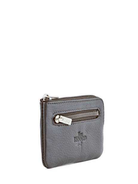 Portemonnee Leder Yves renard Bruin foulonne 2310 ander zicht 1